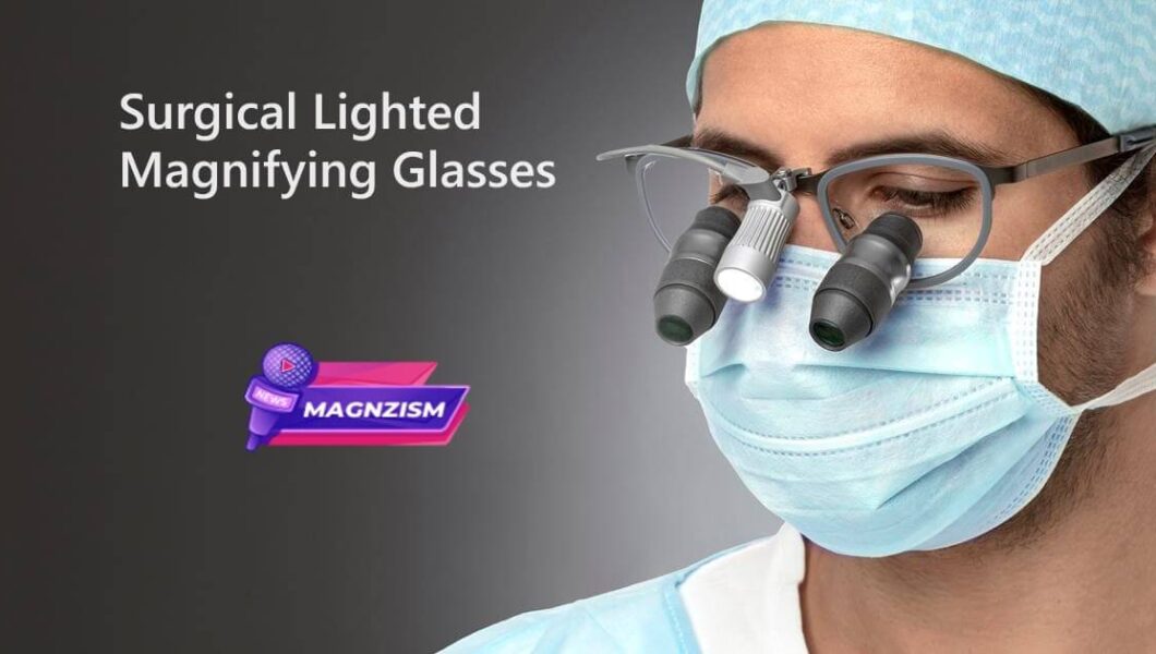 surgical lighted magnifying glasses