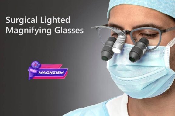 surgical lighted magnifying glasses
